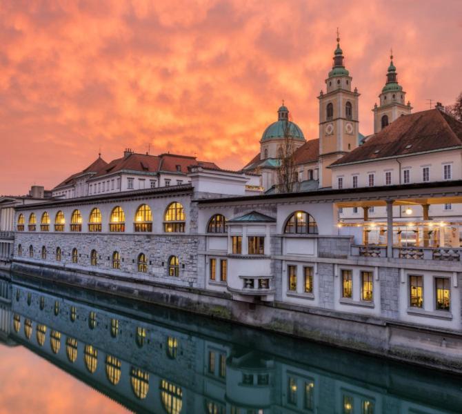 Hotel Siska Ljubljana Kültér fotó